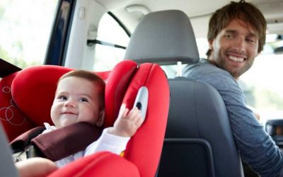 Drumul de la scaune auto pentru copii la centura de siguranta